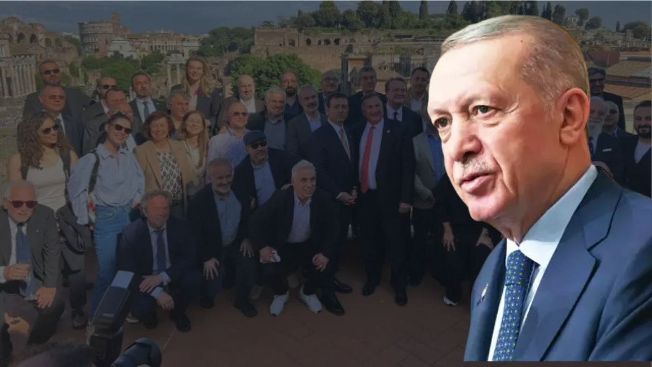 Cumhurbaşkanı Erdoğan’dan Ekrem İmamoğlu’na ‘Roma Turu’ tepkisi!
