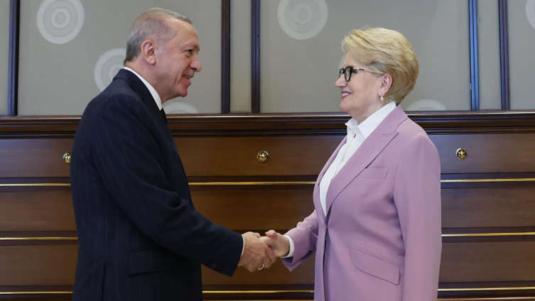 Cumhurbaşkanı Erdoğan, Meral Akşener’i kabul etti!