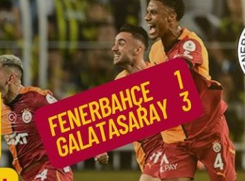 Galatasaray Fenerbahçe’yi Kadıköy’de 3’ledi!