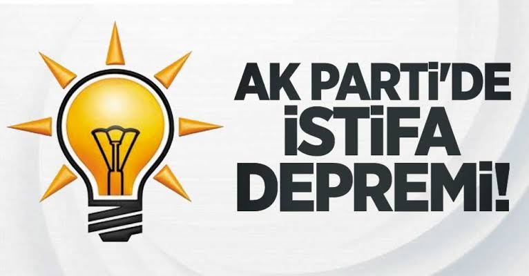 AK Parti’de istifa depremi! 5 başkan birden istifa etti