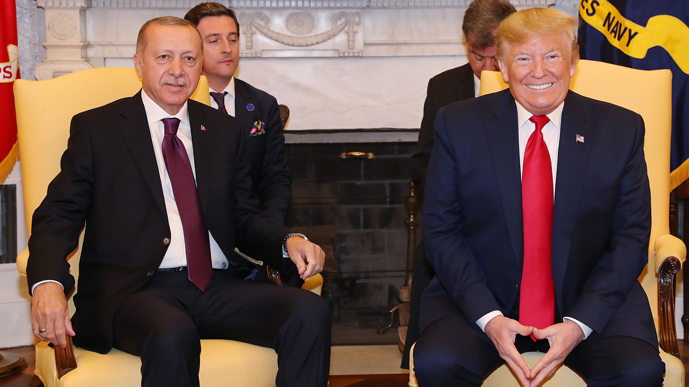 Cumhurbaşkanı Erdoğan’dan Trump’a tebrik mesajı!