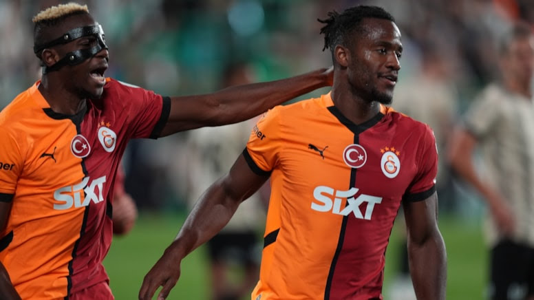 Galatasaray 3 puanı 1 golle aldı, tarihe geçti!