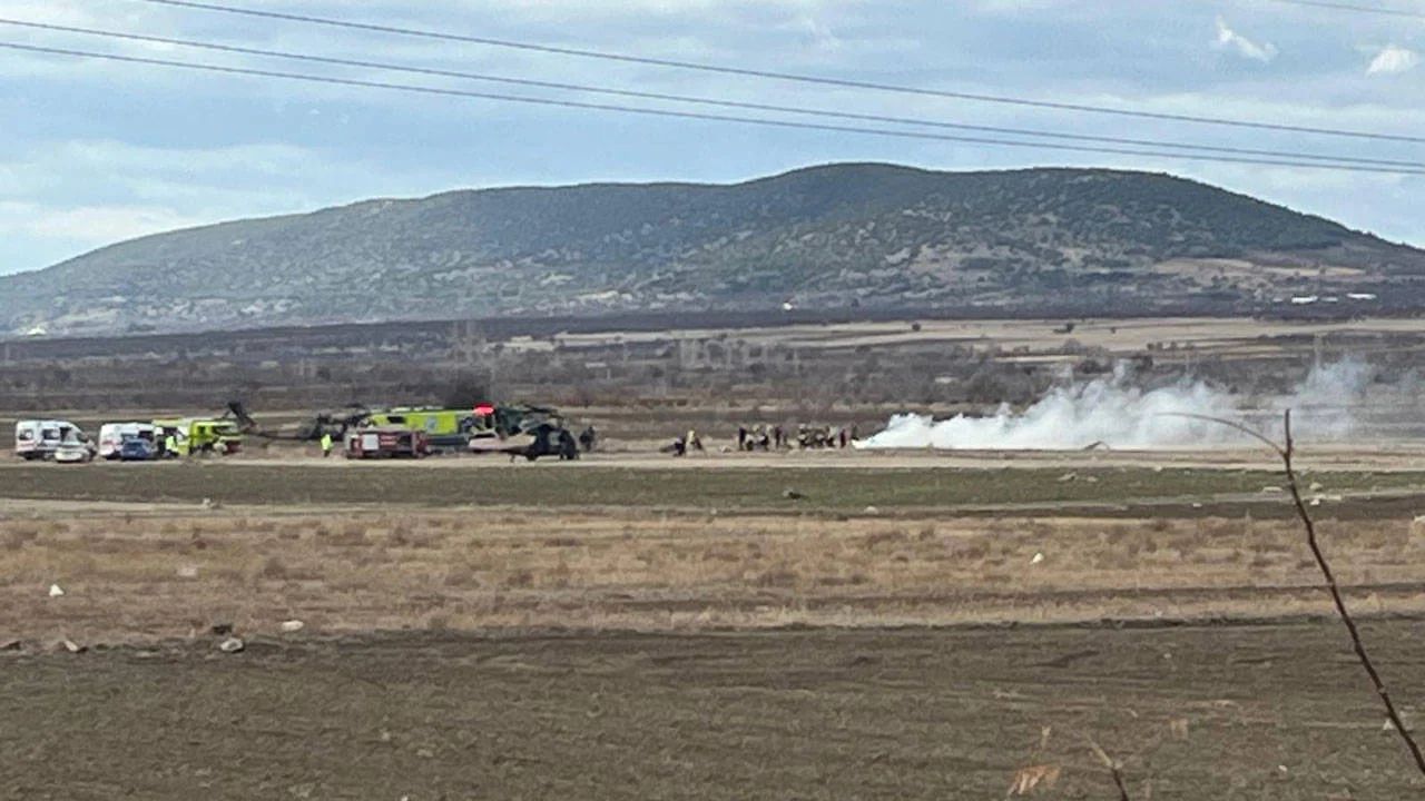 Askeri helikopter düştü! 6 asker şehit