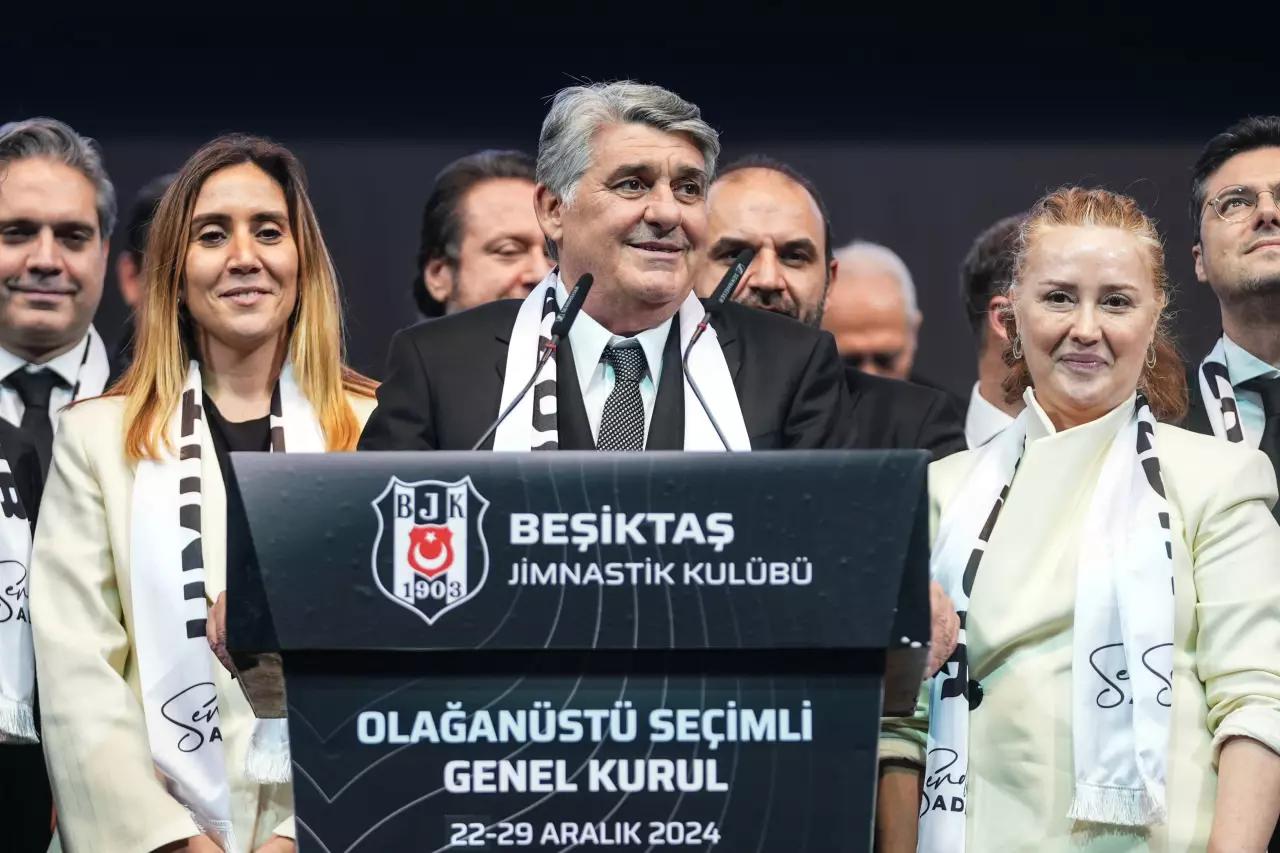 Beşiktaş’ın yeni başkanı, rekor oyla seçilerek Serdal Adalı oldu