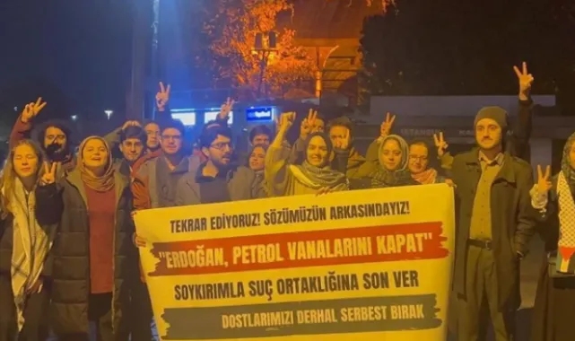 “Filistin’e Özgürlük” sloganı suç sayıldı: Erdoğan’ı protesto eden 9 gence iddianame