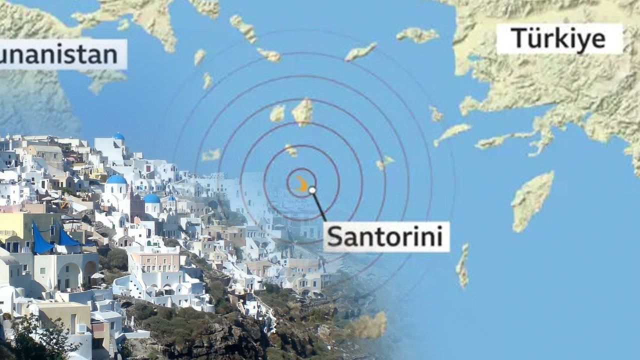 Santorini’de deprem, tsunami ve volkan alarmı: Kandilli’den yeni uyarı!