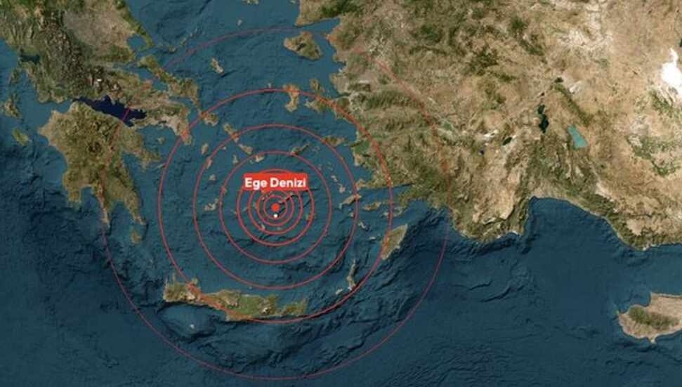 Ege Denizi’nde bir deprem daha!